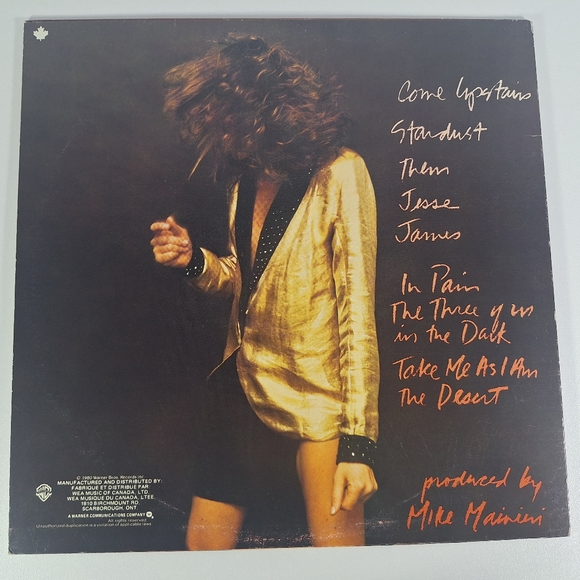 Carly Simon Come Upstairs LP - Picture 11 of 16